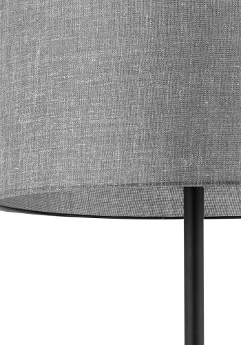 TK Earth brnelampe - stof og sort metal