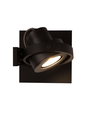 ZUIVER Luci-1 Dtw spot - sort aluminium