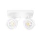 ZUIVER Dice-2 DTW Spot Light - hvid metal