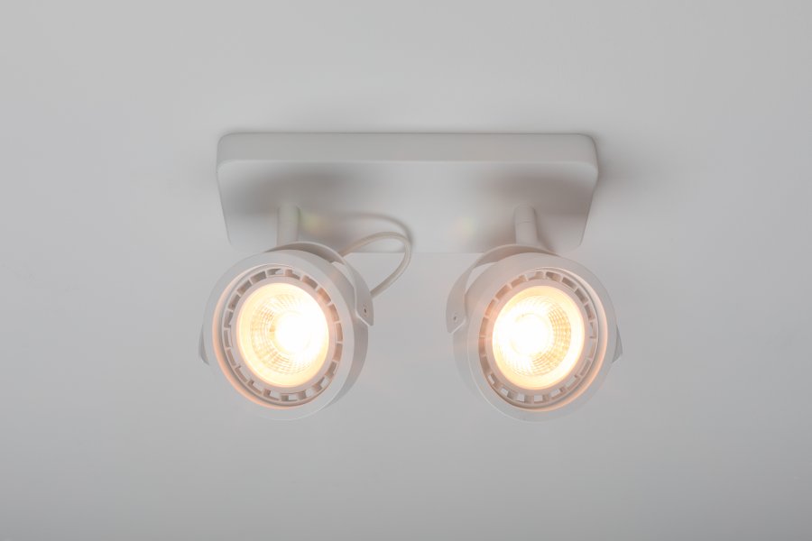 ZUIVER Dice-2 DTW Spot Light - hvid metal