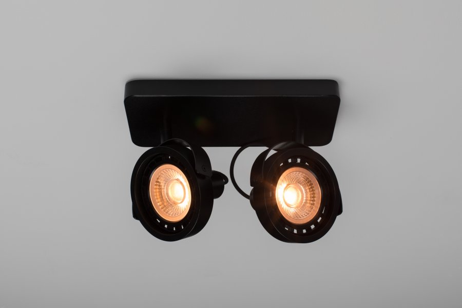 ZUIVER Dice-2 DTW Spot Light - sort metal