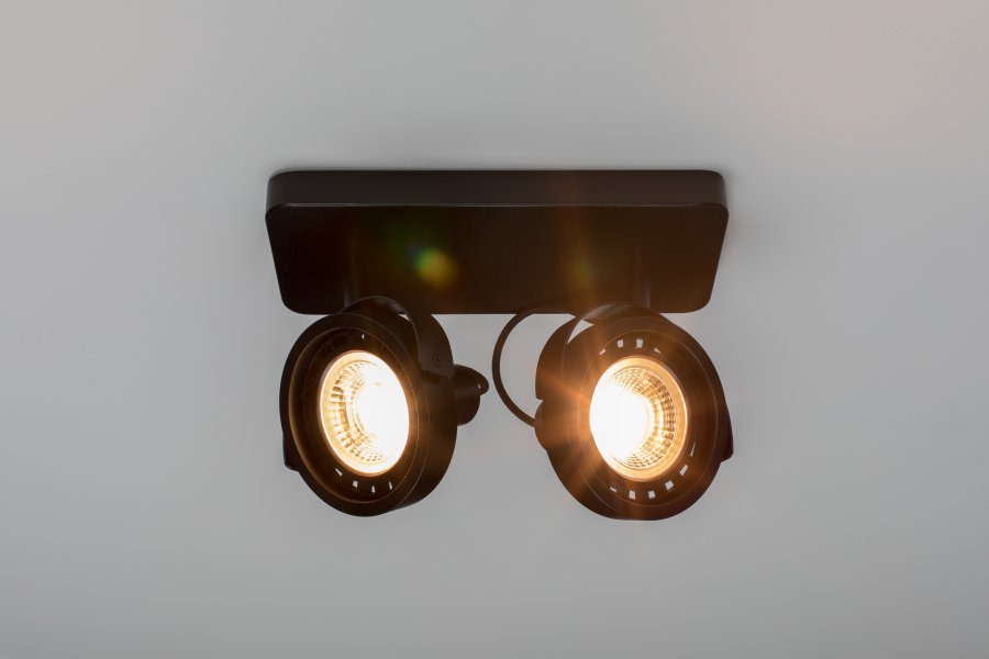 ZUIVER Dice-2 DTW Spot Light - sort metal
