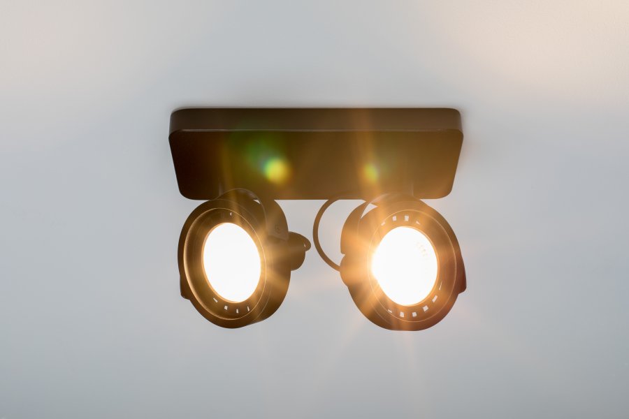 ZUIVER Dice-2 DTW Spot Light - sort metal