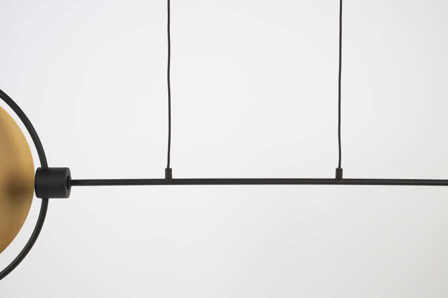 ZUIVER Sirius loftlampe - sort jern