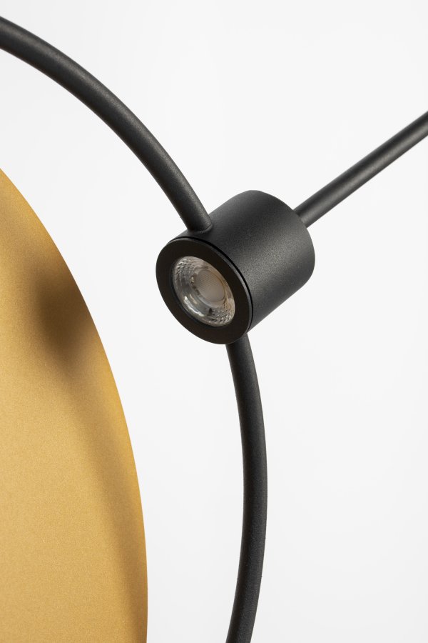 ZUIVER Sirius loftlampe - sort jern