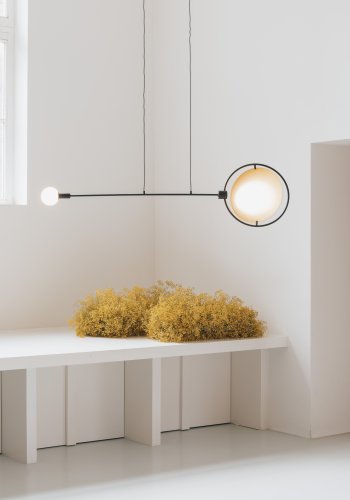 ZUIVER Sirius loftlampe - sort jern