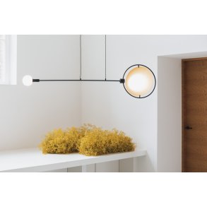 ZUIVER Sirius loftlampe - sort jern