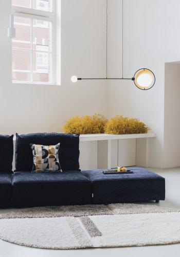 ZUIVER Sirius loftlampe - sort jern