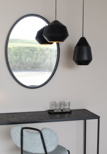 WHITE LABEL LIVING Aysa Tall loftlampe - sort aluminium