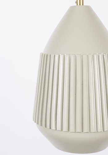 WHITE LABEL LIVING Aysa Tall loftlampe - sand aluminium