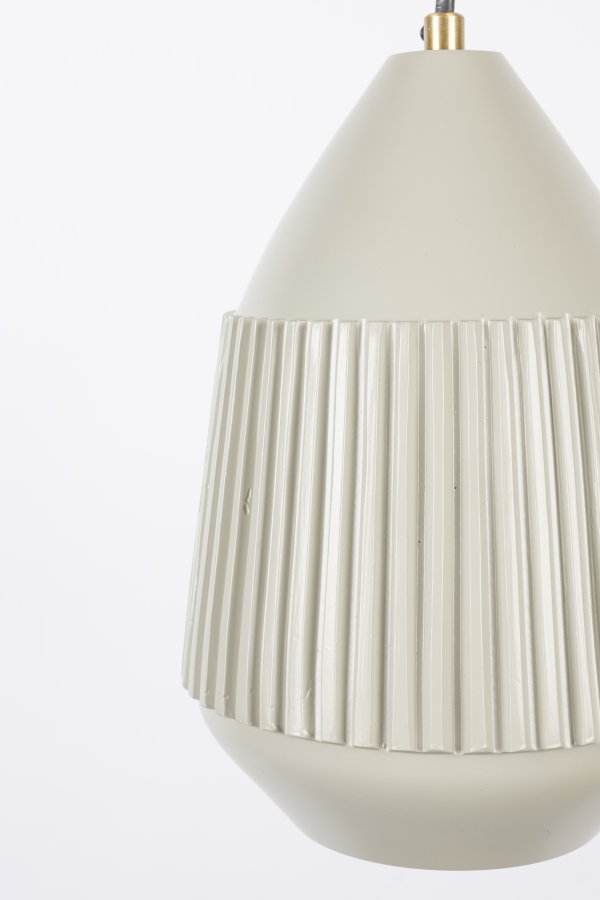 WHITE LABEL LIVING Aysa Tall loftlampe - sand aluminium