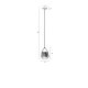 WHITE LABEL LIVING Aysa Tall loftlampe - sand aluminium