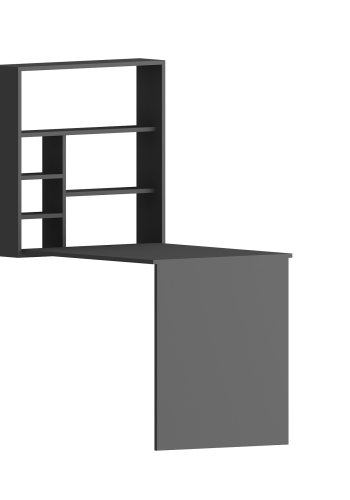 NORDVÄRK Sedir-studiebord, antracit