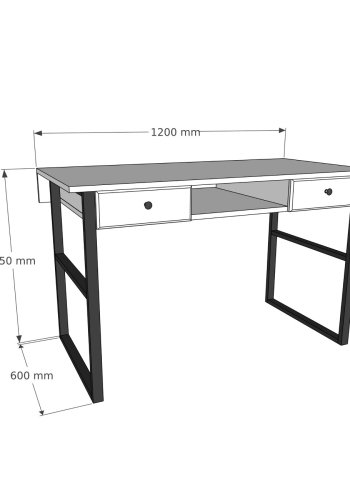 NORDVÄRK Allen Study Desk, valnd