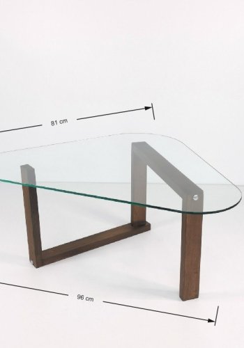 NORDVÄRK Cam sofabord, valnd