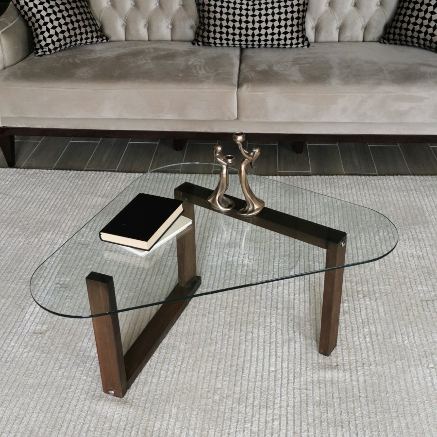 NORDVÄRK Cam sofabord, valnd