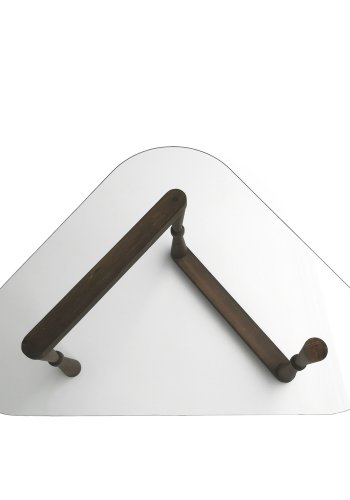 NORDVÄRK Cam sofabord, valnd