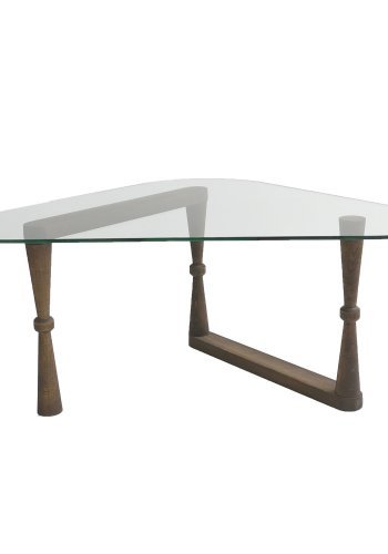 NORDVÄRK Cam sofabord, valnd