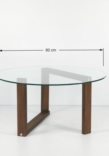 NORDVÄRK Yuvarlak sofabord, valnd