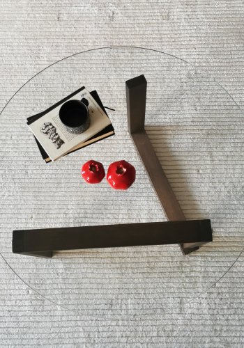 NORDVÄRK Yuvarlak sofabord, valnd