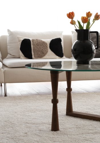 NORDVÄRK Yuvarlak sofabord, valnd