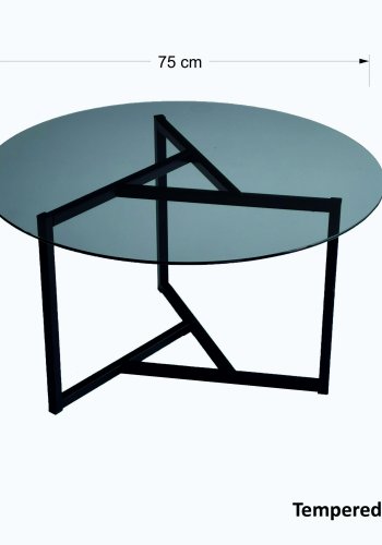 NORDVÄRK Trio Sofabord, FumeSort