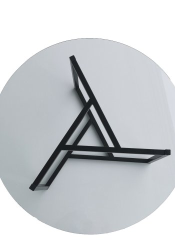 NORDVÄRK Trio sofabord, gennemsigtigSort