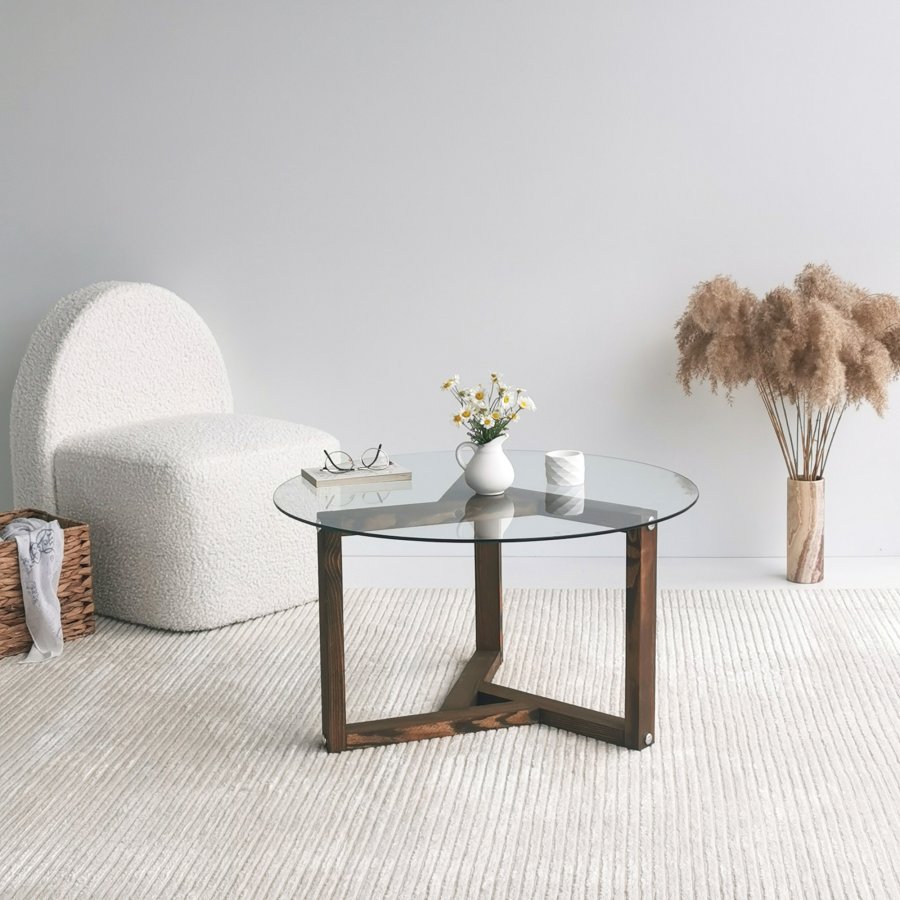 NORDVÄRK Miro sofabord, valnd