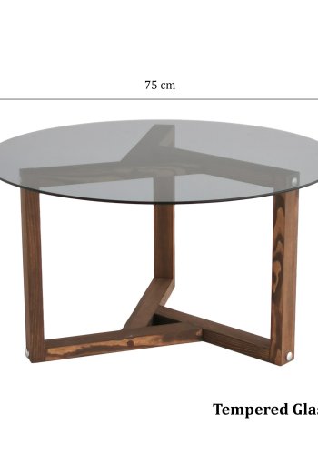 NORDVÄRK Miro Sofabord, Fume