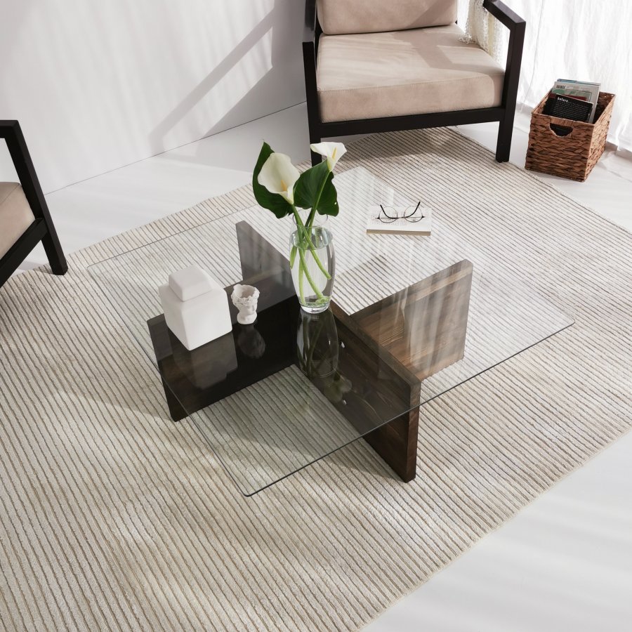 NORDVÄRK Glory sofabord, valnd