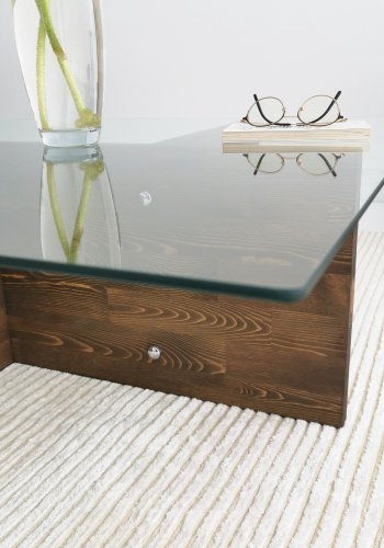 NORDVÄRK Glory sofabord, valnd