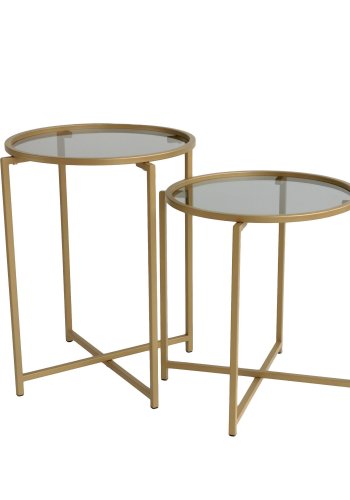 NORDVÄRK S406 Sofabordsst, guldRg