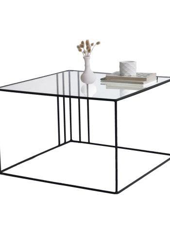 NORDVÄRK Outline sofabord, sort