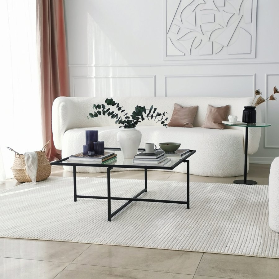 NORDVÄRK Sun sofabord, sort