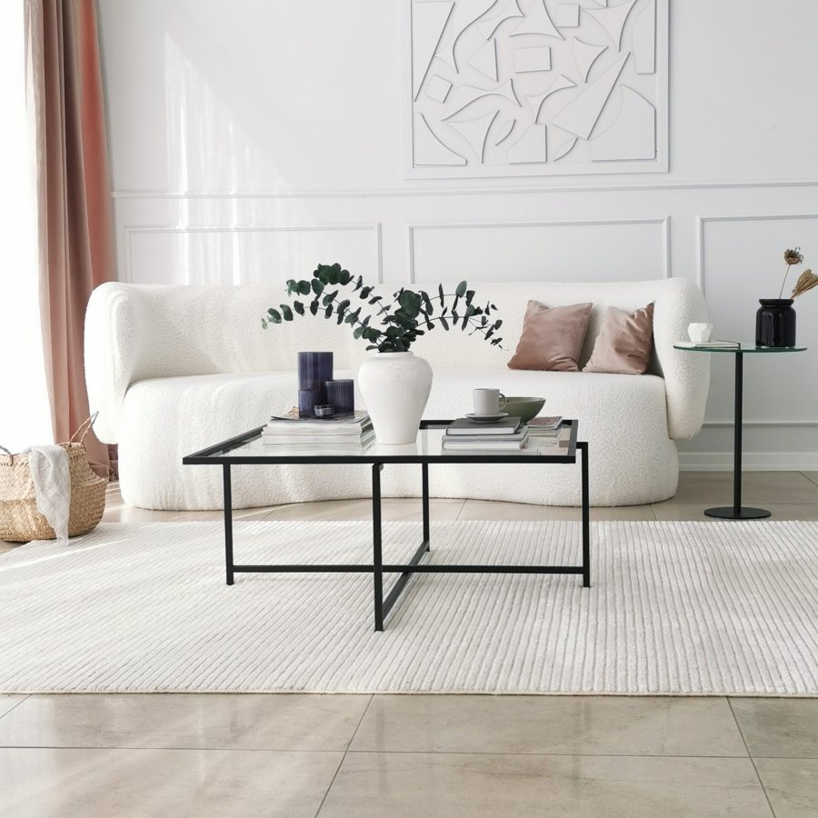 NORDVÄRK Sun sofabord, sort