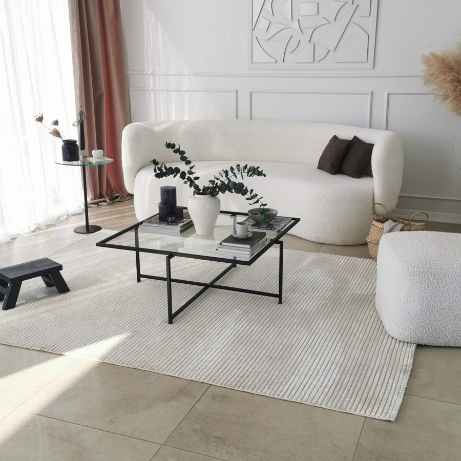 NORDVÄRK Sun sofabord, sort