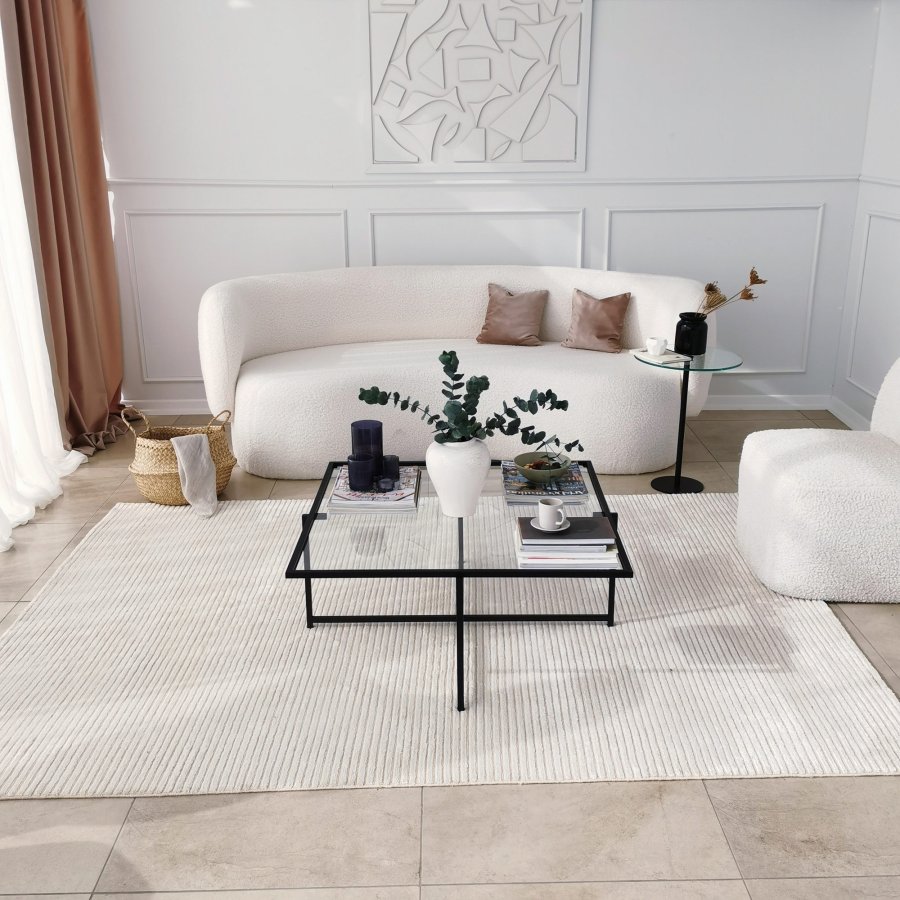 NORDVÄRK Sun sofabord, sort