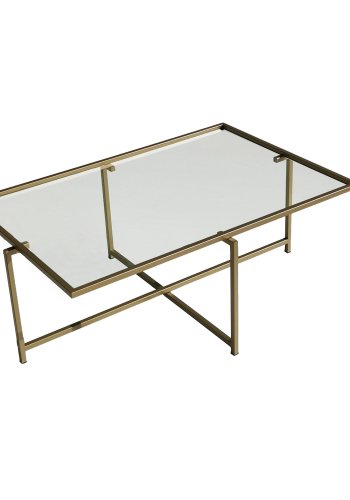 NORDVÄRK Sol sofabord, guld