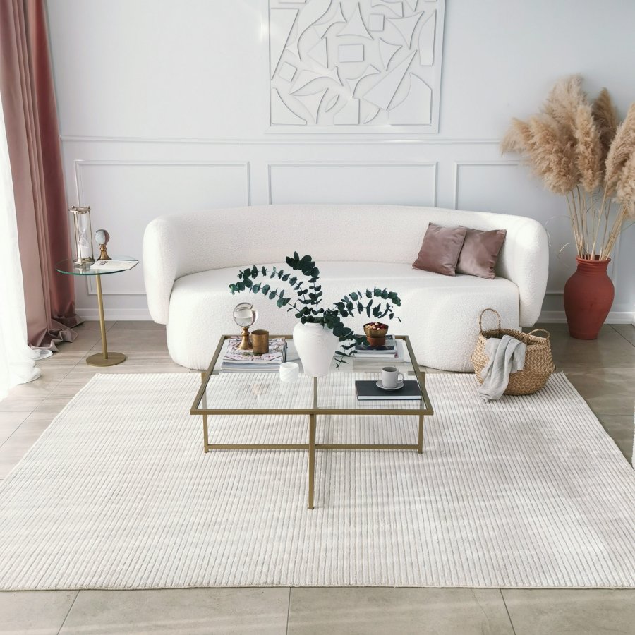 NORDVÄRK Sol sofabord, guld