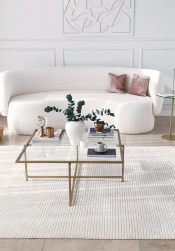 NORDVÄRK Socialt sofabord, guld