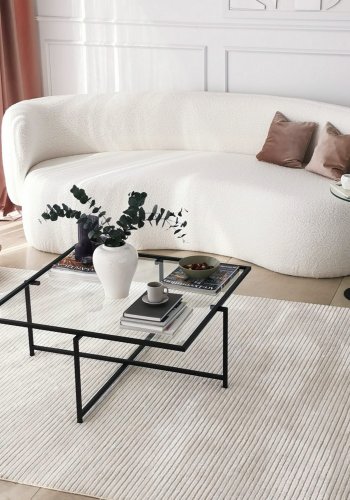 NORDVÄRK Social sofabord, sort