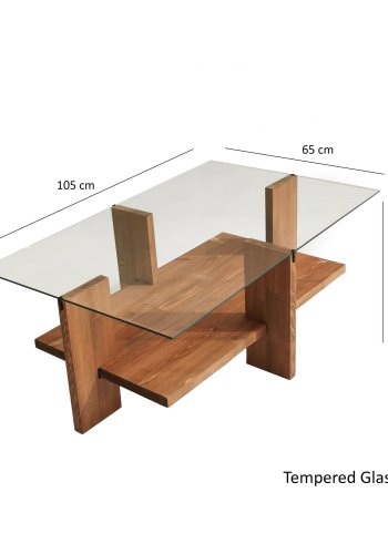 NORDVÄRK Babylon sofabord, tr