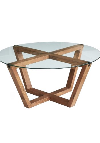 NORDVÄRK Lotus sofabord, tr