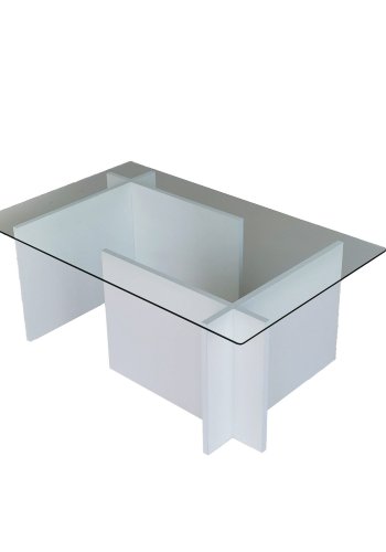 NORDVÄRK Escape sofabord, hvid