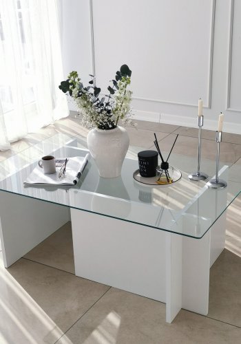 NORDVÄRK Escape sofabord, hvid