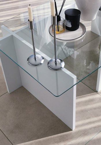 NORDVÄRK Escape sofabord, hvid