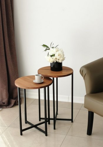 NORDVÄRK Neta Sofabord, Eg