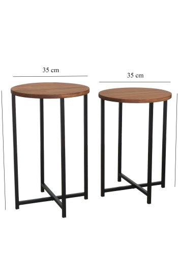 NORDVÄRK Neta Sofabord, Eg