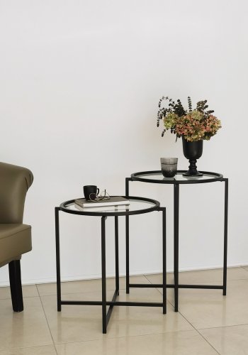 NORDVÄRK S412 Sidebord, Sort