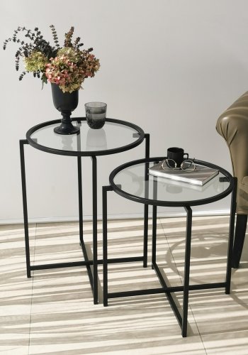 NORDVÄRK S412 Sidebord, Sort